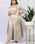 Sand Linen Co-ord Set