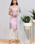 'Cotton Candy' Kurta Dhoti Set