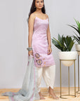 'Cotton Candy' Kurta Dhoti Set