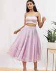 Mystic Mauve skirt Set