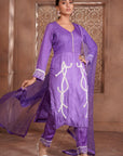 Nava Purple kurta set